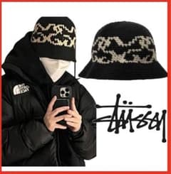 stussy バケットハット　ニットのサムネイル