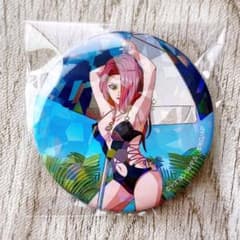 1点 リーシャ グラブル 水着 缶バッジ 放課後ひみつクラブ』mini缶バッジ3個セット BD1