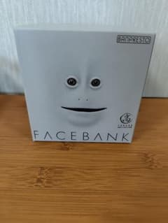 FACEBANK 貯金箱☆グレーのサムネイル