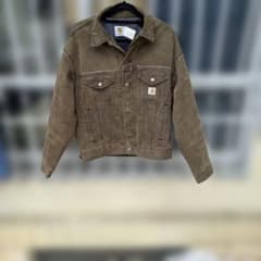 M*k様 Carhartt ダック地 デニムジャケット ブラウン M*k様 Carhartt ダック地 デニムジャケット ブラウン - メルカリ