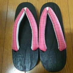 女の子  下駄  22cm   さが美着物のサムネイル