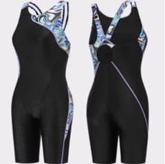 XL 競泳水着 フィットネス スイムウエアトレーニング 帽子付 レディースのサムネイル