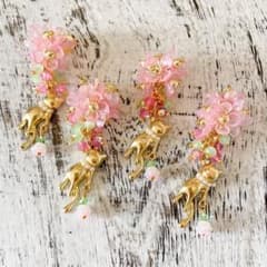 471】ハンドメイド オリジナルチャーム コネクター - メルカリ