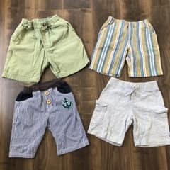 ハーフパンツ4枚セットのサムネイル
