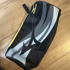 MIZUNO 筆箱 ペンケース ブラック×イエローのサムネイル