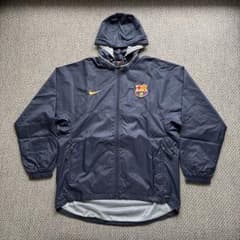 98-99 FCバルセロナ　NIKE レインジャケット