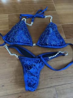 コンテストビキニ　SSA APF FWJ NABBA キラキラビキニのサムネイル