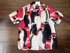 supreme ペンギン半袖シャツ L 柄 アロハ supreme ペンギン半袖シャツ L 柄 アロハ - メルカリ