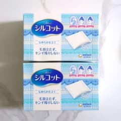 シルコット コットン なめらか仕立て 82枚入り 2箱セットのサムネイル