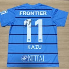 FRONTIER KAZU サイン入りシャツ 11番 - メルカリ
