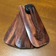 沖縄伝統楽器 三板（サンバ）紫檀製 美品 民族楽器のサムネイル