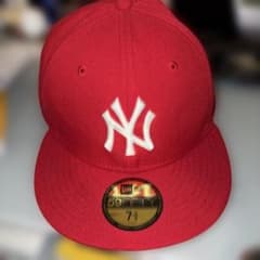 New Era 59FIFTY レッドキャップ 7 5/8のサムネイル