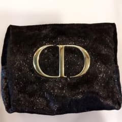 Dior ポーチ ブラック ラメのサムネイル