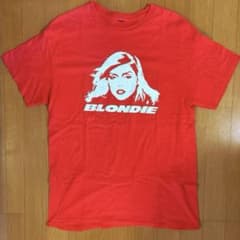 【古着 メンズMサイズ】 デボラ・ハリー Blondie ブロンディ Tシャツのサムネイル