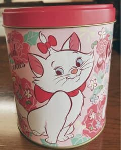 ディズニー　おしゃれキャット　マリーちゃん　小物入れ　陶器置物　レトロ ディズニー おしゃれキャット マリーちゃん 小物入れ 陶器置物