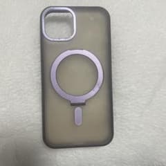 MagSafe対応 透明パープル iPhone14ケースのサムネイル