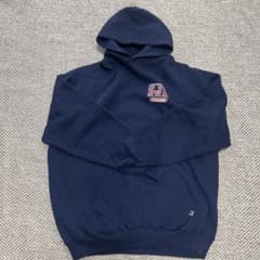 Russell Athletic パーカー ネイビー　海外ボーイのサムネイル