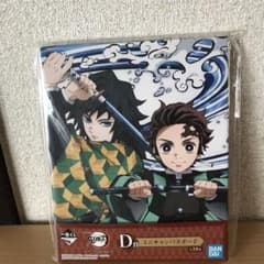 6 鬼滅の刃 竈門炭治郎 冨岡義勇 一番くじ ミニキャンバスボード