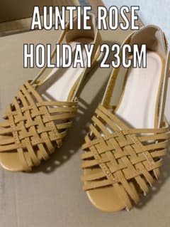 サンダル キャメル色　Auntie Rosa Holiday 23cmのサムネイル
