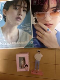 なにわ男子 道枝駿佑 みっちー スプリング ノンノ アクスタ 指人形 Alphaのサムネイル