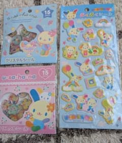 ウサハナ　おはじき　ぷくぷく　シールセットのサムネイル