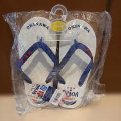 【未使用】Orion オリオンビール 島ぞうり ドラフトブルーのサムネイル