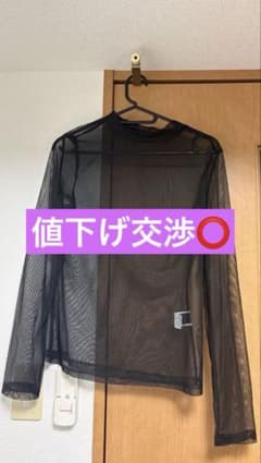 SHEIN 透け感長袖トップス 2色セットのサムネイル