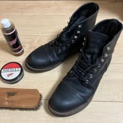 RED WING 8114 アイアンレンジャー ブラック 27cmのサムネイル