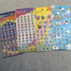 たまごっちシール　プチプチシール4点セット