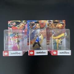 amiiboルーク+ジェイミー+キンバリー【ストリートファイター6】 3点