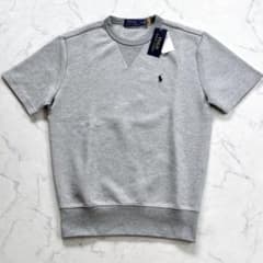 未使用✨ラルフローレン 現行QRタグ 半袖スウェット グレー XS ポニー