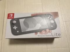 Nintendo Switch Lite グレー 箱付き - メルカリ
