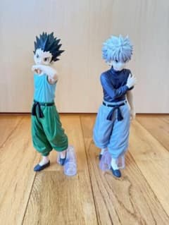 HUNTER×HUNTER 1번 복권 A상 곤 B상 킬아 피규어
