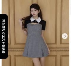 り*ご様 RANDY ギンガムチェックアンサンブル　ワンピース　即完売品 ギンガムチェックアンサンブル – Randy