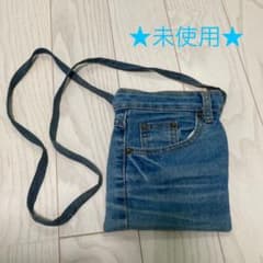 デニムのショルダーバッグのサムネイル