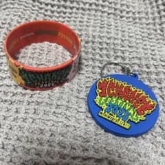 ワンチャンフェス　2025 ラバーバンド キーホルダー　WANIMAのサムネイル