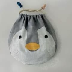 CHECK&STRIPE ペンギン巾着のキットのサムネイル