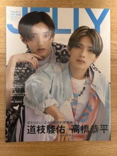 JELLY 8月号 特別版 道枝駿佑 高橋恭平 表紙のサムネイル