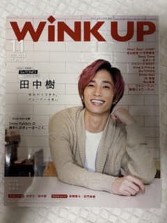 WiNK UP 2020年11月号 田中樹のサムネイル