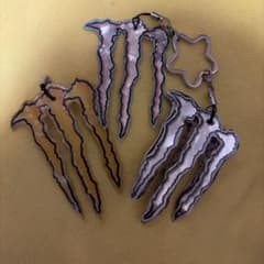 自作 Monster Energy キーホルダー 3個セット 値下げ可能のサムネイル
