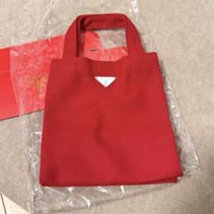新品箱付きPRADAノベルティトートバッグ プラダ ロゴプレート ミニ