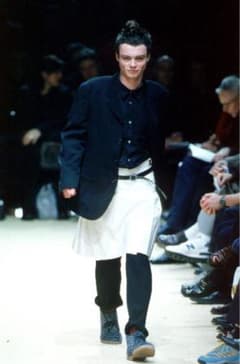 comme des garçons homme plus 1999 縮絨シャツ