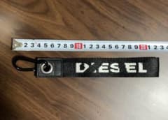 DIESEL キーホルダー キーチャーム　ストラップ ブラックのサムネイル
