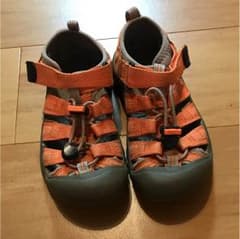 KEEN オレンジ サンダル 20cmのサムネイル