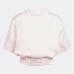 adidas サテン リブウエストバンドルーズTシャツのサムネイル