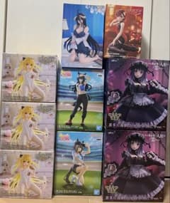 【新品未開封】プライズフィギュア　まとめ売り　9点セット 新品未開封 プライズフィギュアまとめ売り 9個セット - メルカリ