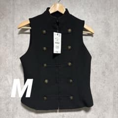 ZARA トグルボタンベスト M ナポレオン ZARA トグルボタンベスト M ナポレオン - メルカリ