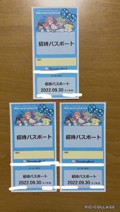 ハーモニーランド　チケット　3枚のサムネイル