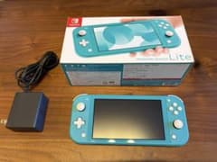 Nintendo Switch Lite 本体　ターコイズ 充電器付きのサムネイル