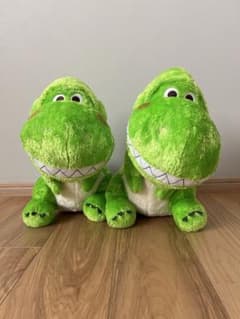 トイストーリー 30周年レックス FukuFuku 超BIGぬいぐるみ2体セット